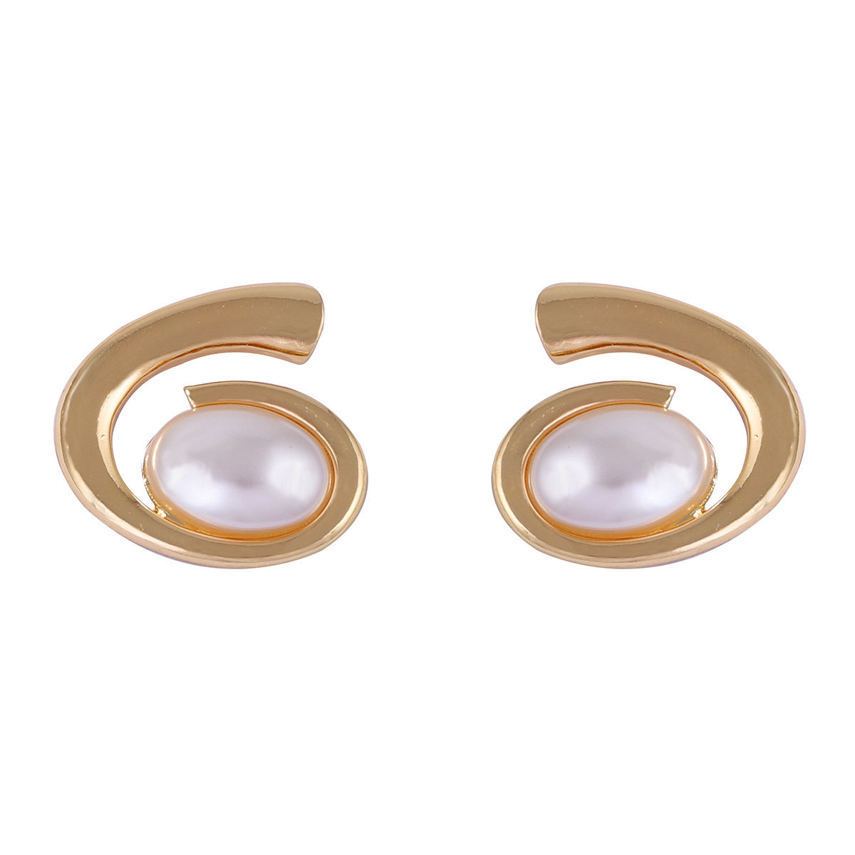 Delicate Artisan Pearl Earring