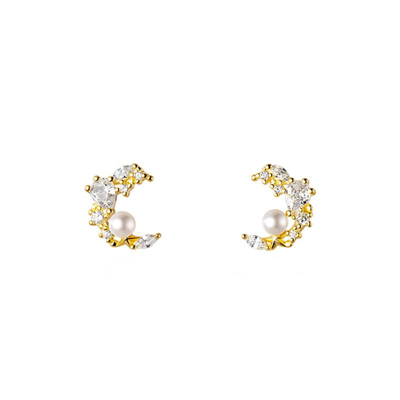 Delicate Artisan Pearl Earring