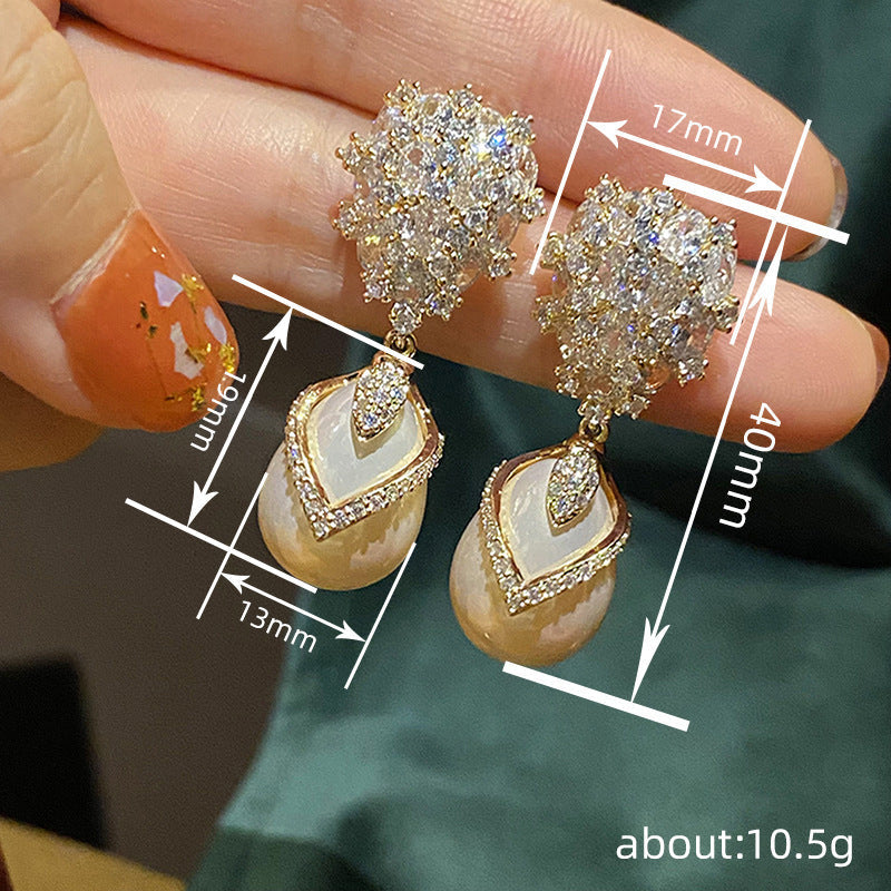 Stunning Pearl Earring for Daily Wear