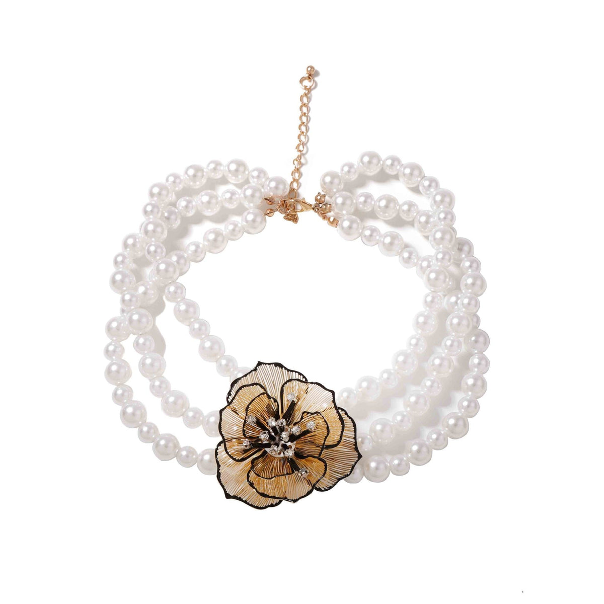 Delicate Artisan Pearl Necklace