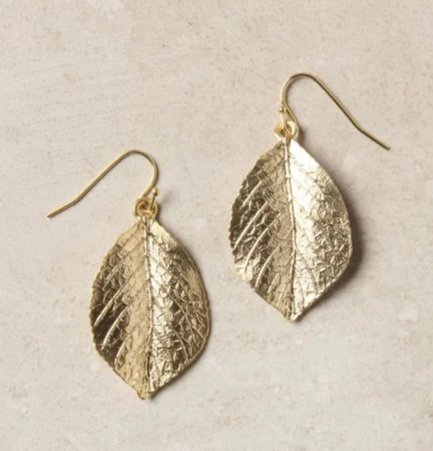 Vintage Handmade Gold Earring