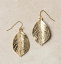 Vintage Handmade Gold Earring