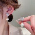 Delicate Artisan Pearl Earring