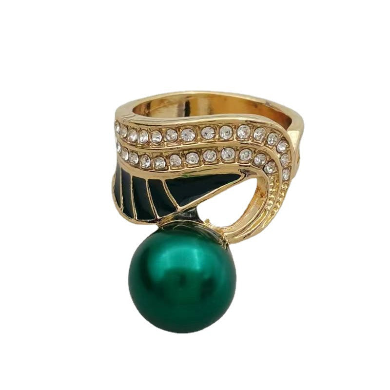 Delicate Artisan Gold Ring