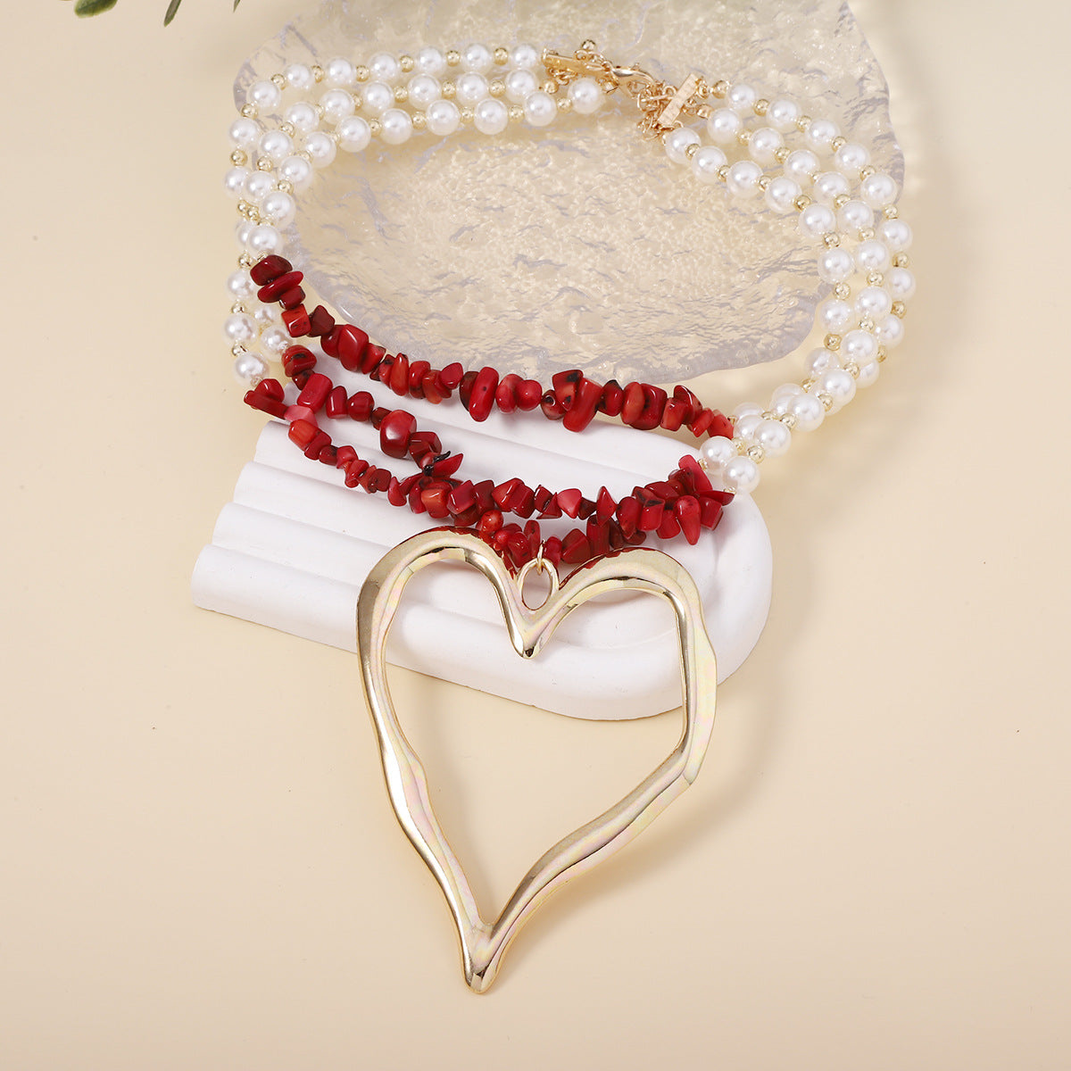 Vintage Handmade Pearl Necklace