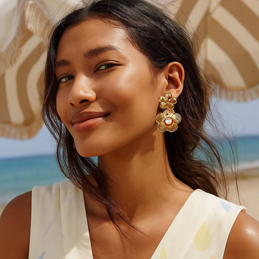 Stunning Pearl Earring for Daily Wear