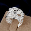 Classic Silver Ring with Timeless Appeal