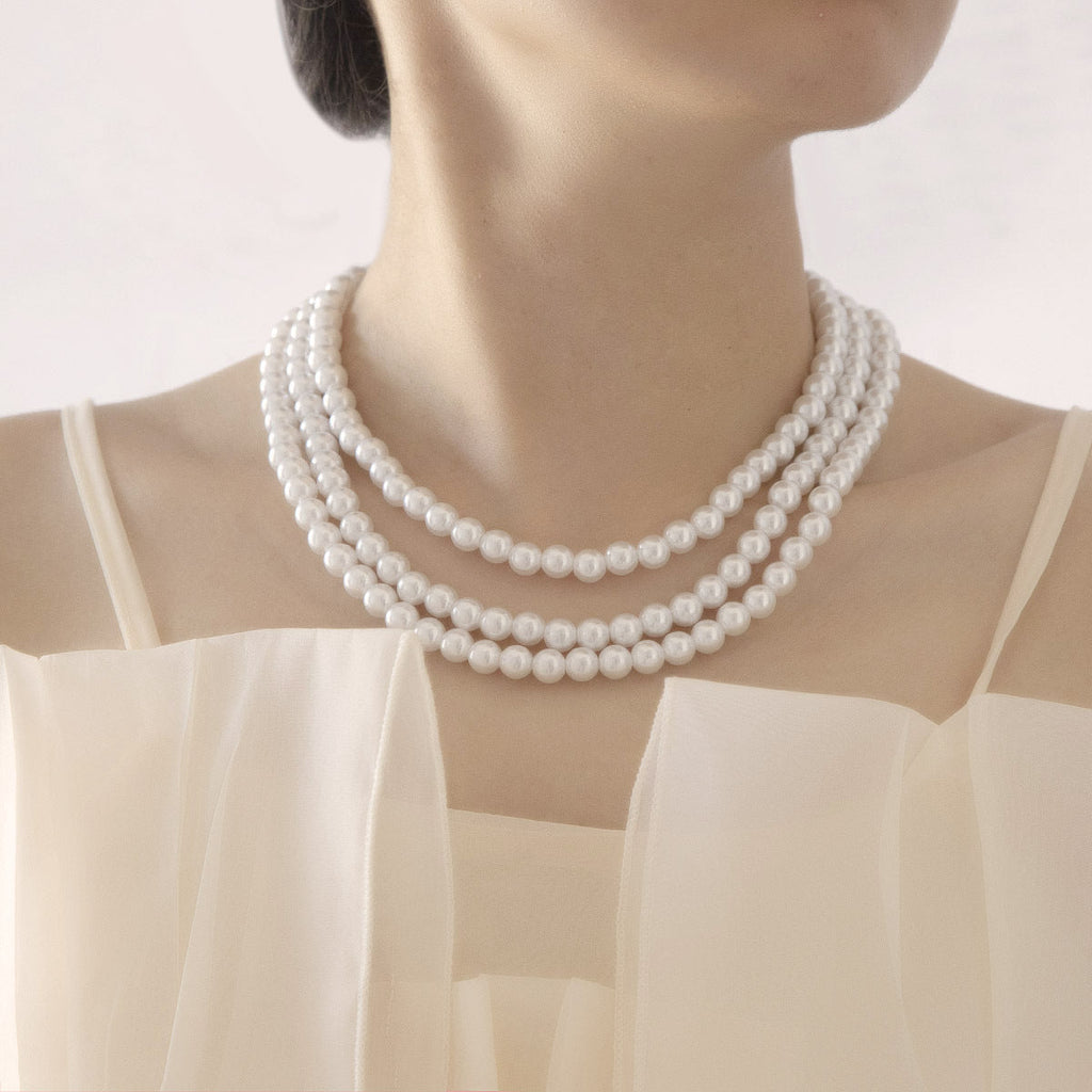 Romantic Pearl Necklace for Special Moments