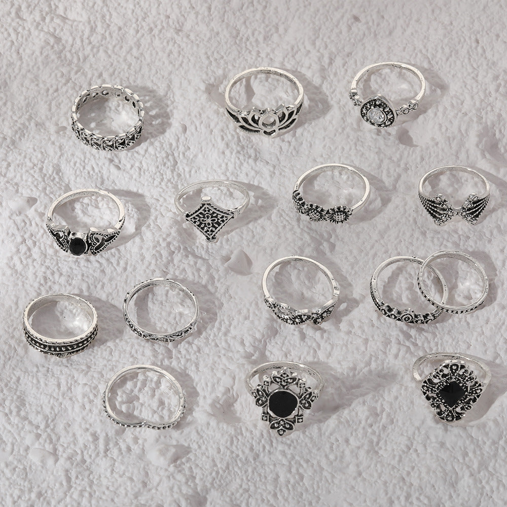 Beautiful Silver Set with Unique Style