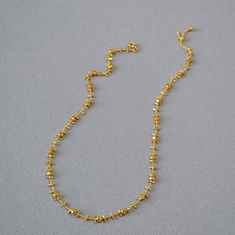 Delicate Artisan Gold Necklace