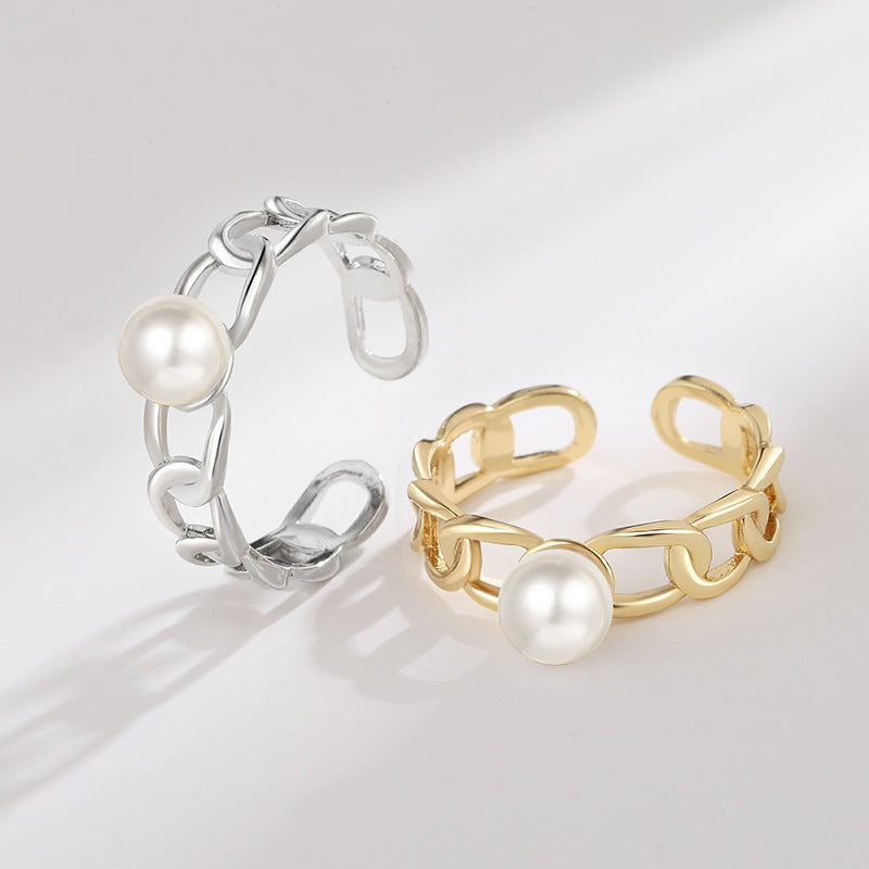 Vintage Handmade Pearl Chain