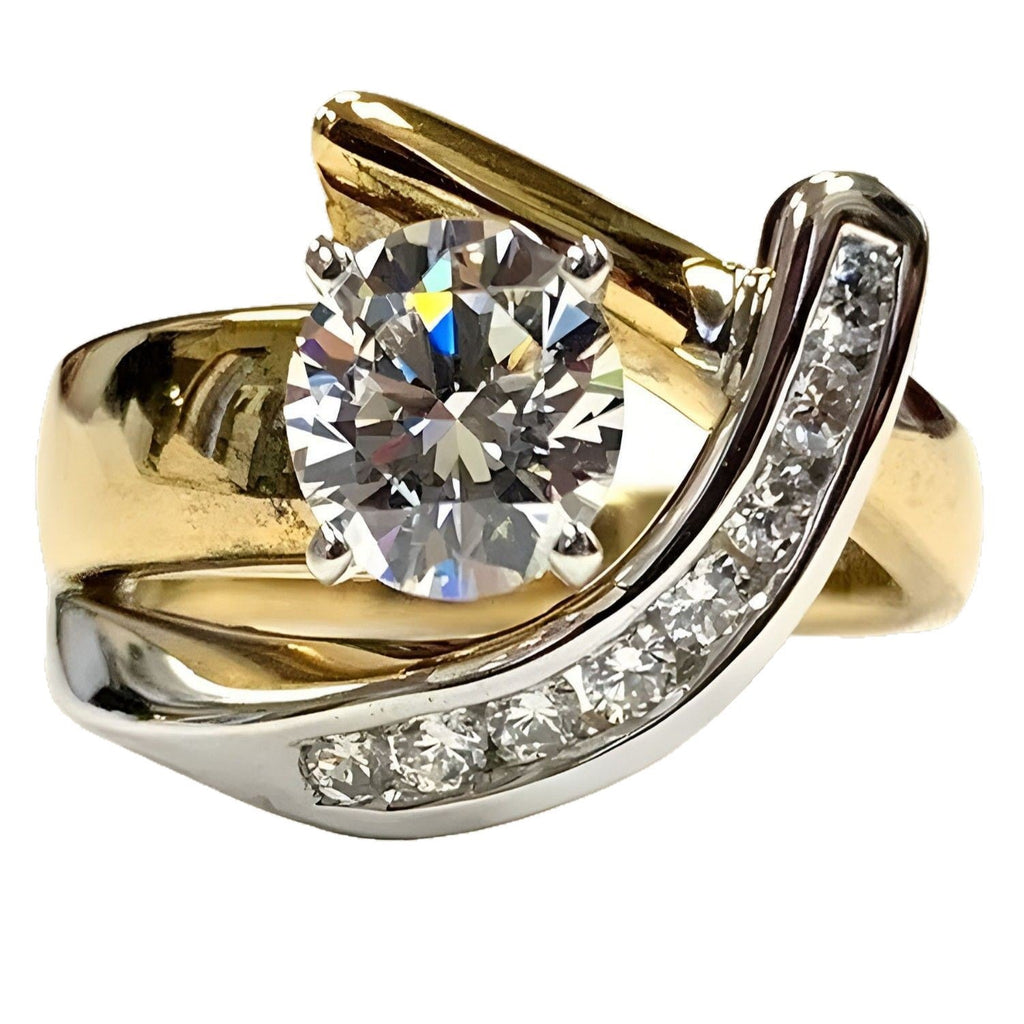 Romantic Gold Ring for Special Moments