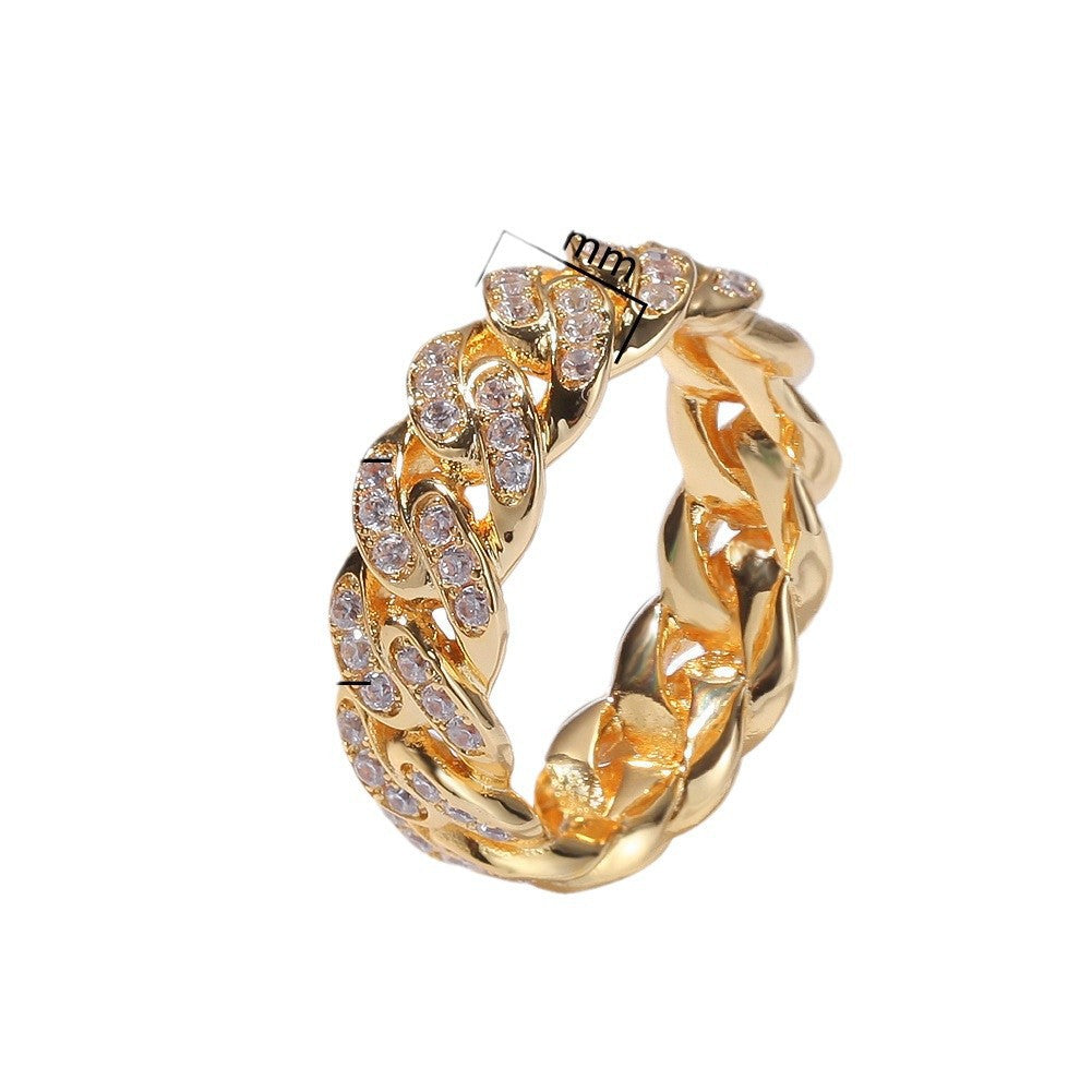 Vintage Handmade Gold Chain
