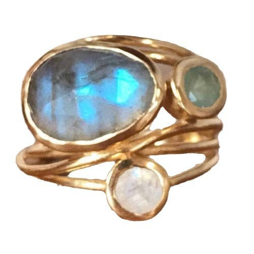 Vintage Handmade Gold Set