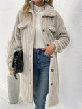 JO | Long women's coat with collar
