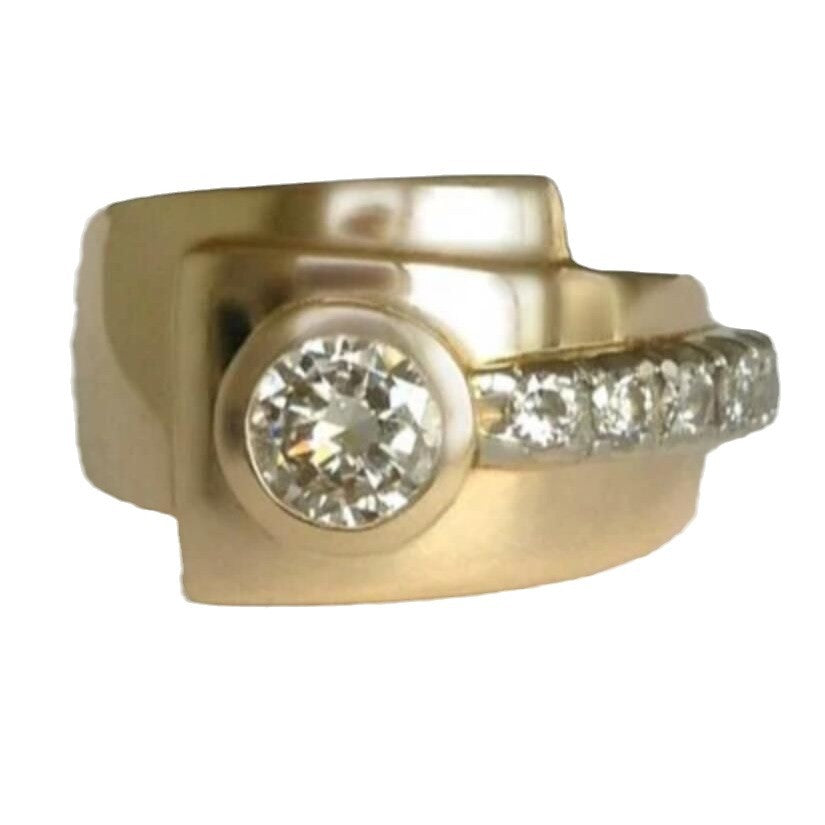 Vintage Handmade Gold Ring