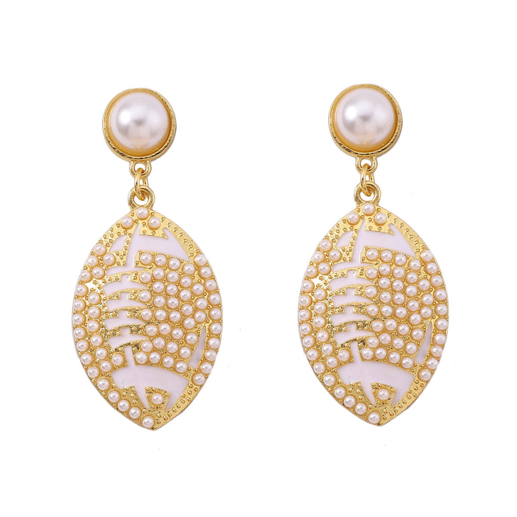 Delicate Artisan Pearl Earring