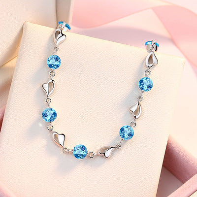Romantic Silver Bracelet for Special Moments