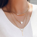 Delicate Artisan Gold Necklace