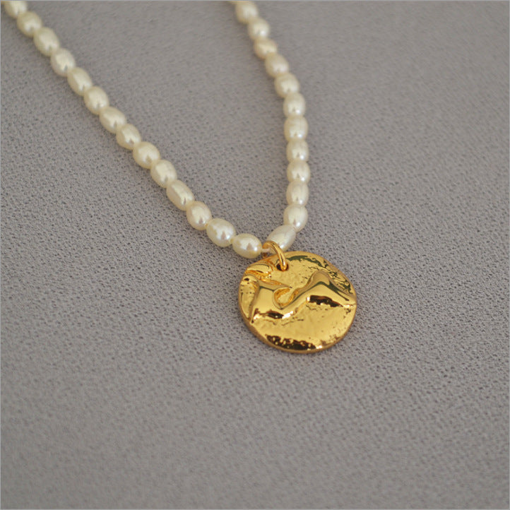 Delicate Artisan Gold Necklace
