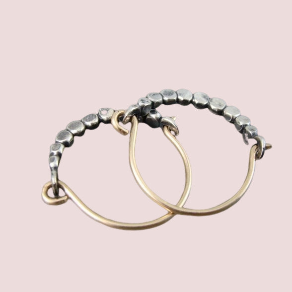 Delicate Artisan Silver Earring