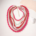 Vintage Handmade Pearl Necklace