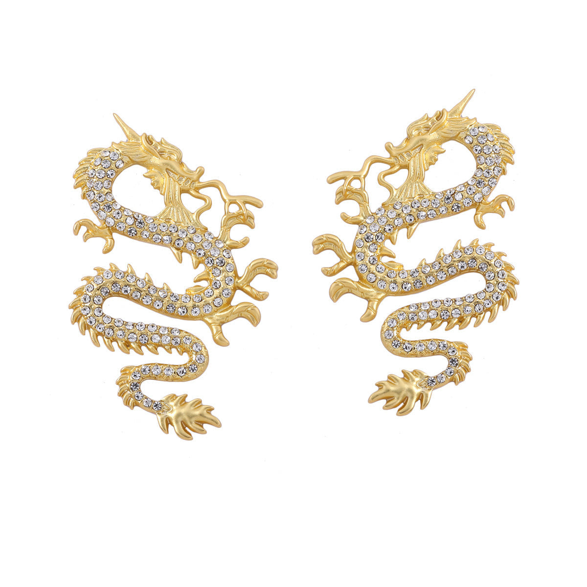 Delicate Artisan Gold Earring