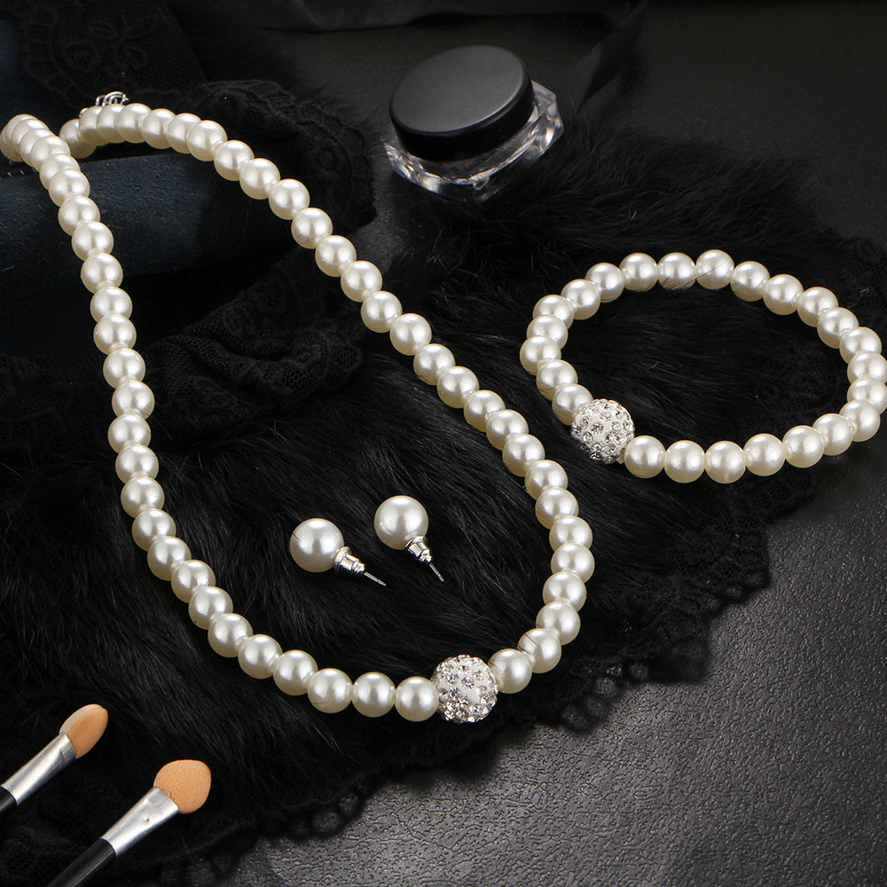 Vintage Handmade Pearl Set