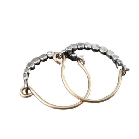 Delicate Artisan Silver Earring