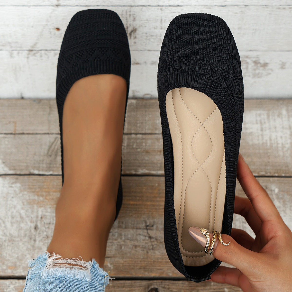 Chic Orthopedic Shoes with Unique Design