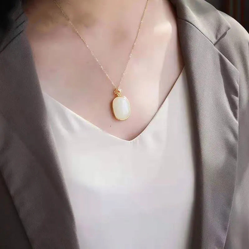Delicate Artisan Silver Pendant