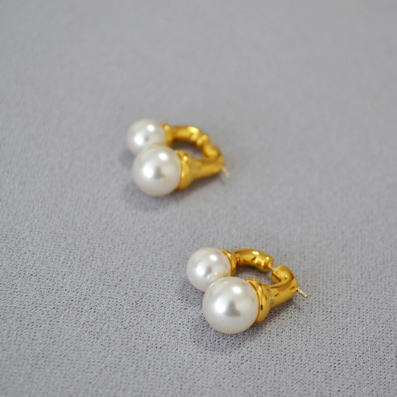 Vintage Handmade Silver Earring