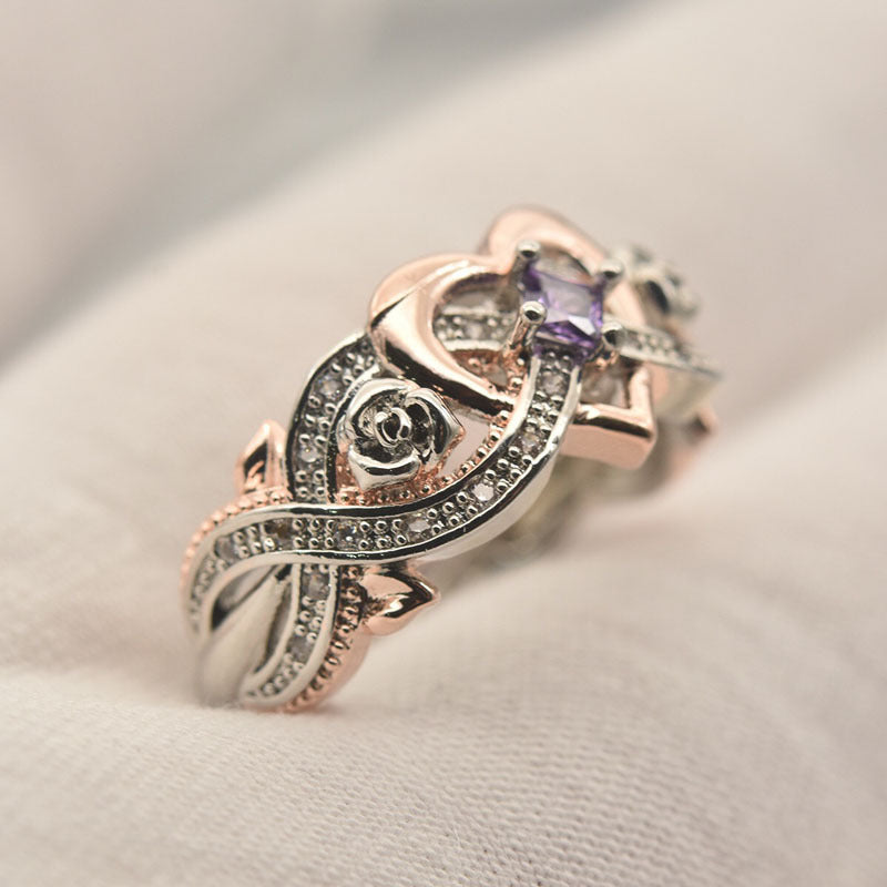 Delicate Artisan Gold Ring