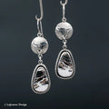 Delicate Artisan Silver Earring