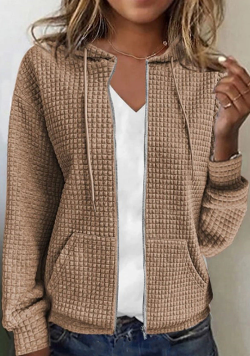 JO | Structured jacket with zipper
