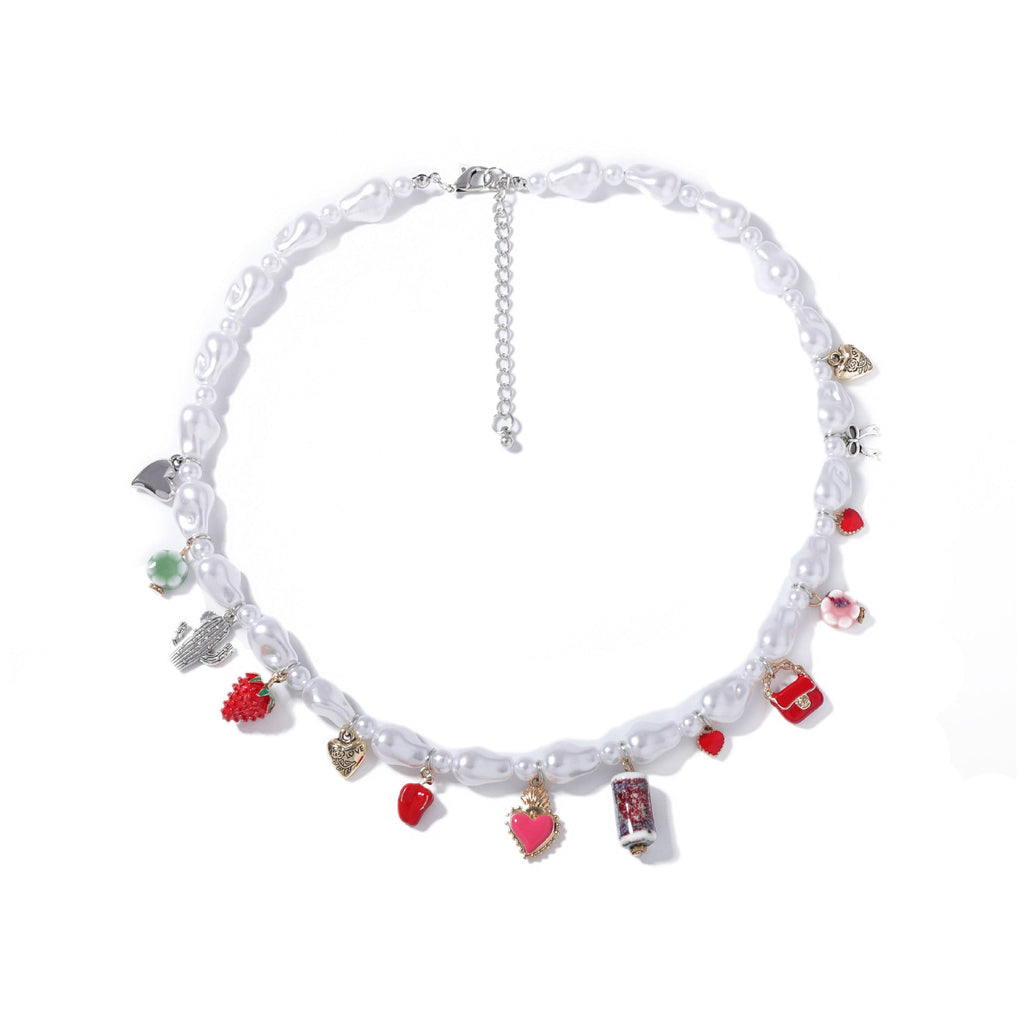 Delicate Artisan Pearl Necklace