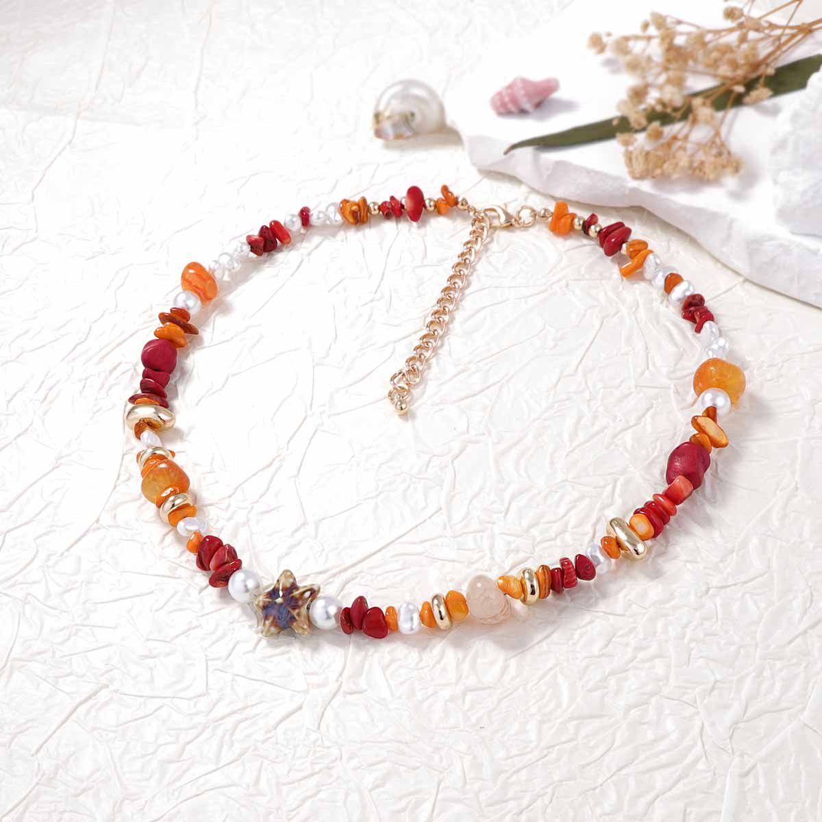 Delicate Artisan Pearl Chain