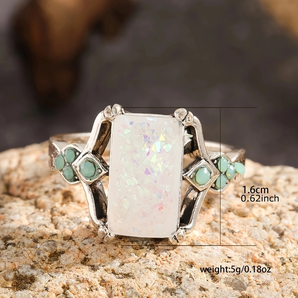 Delicate Artisan Silver Ring