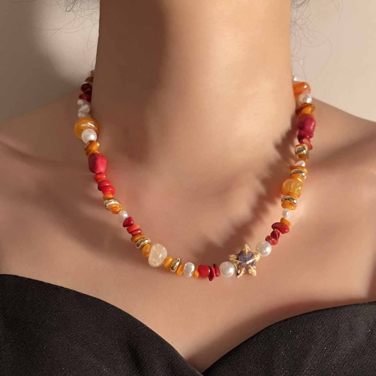 Delicate Artisan Pearl Chain