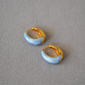 Vintage Handmade Gold Earring