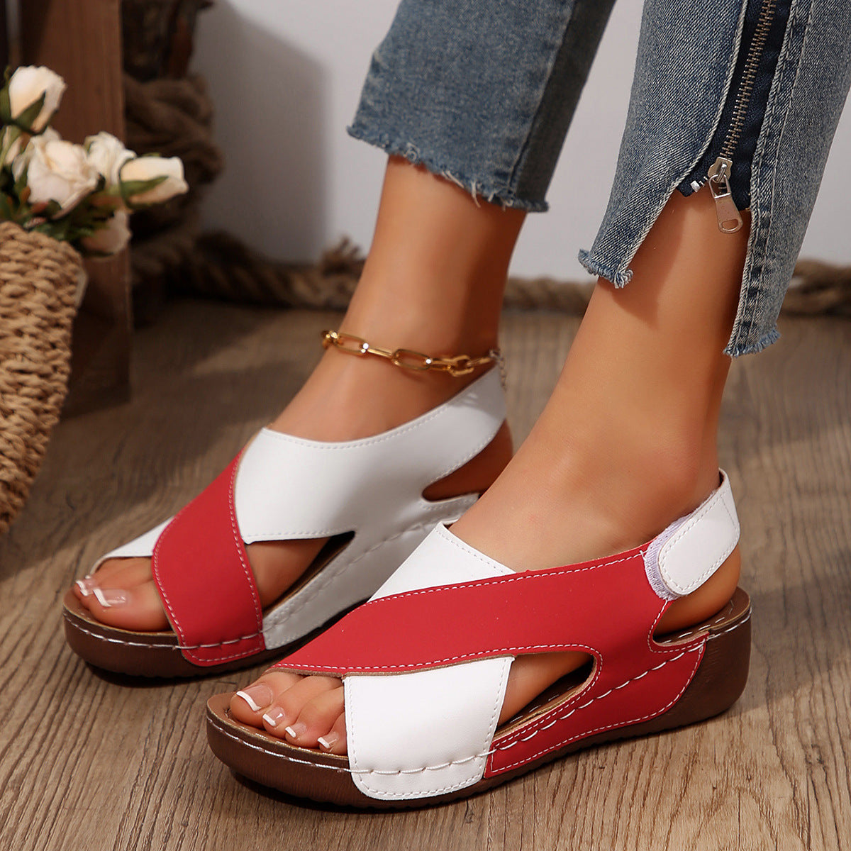 Classic Orthopedic Sandals with Timeless Style