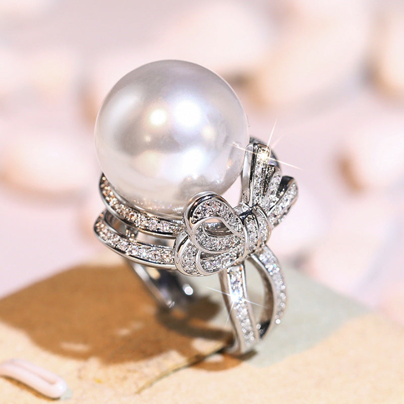 Stunning Pearl Ring for Daily Wear