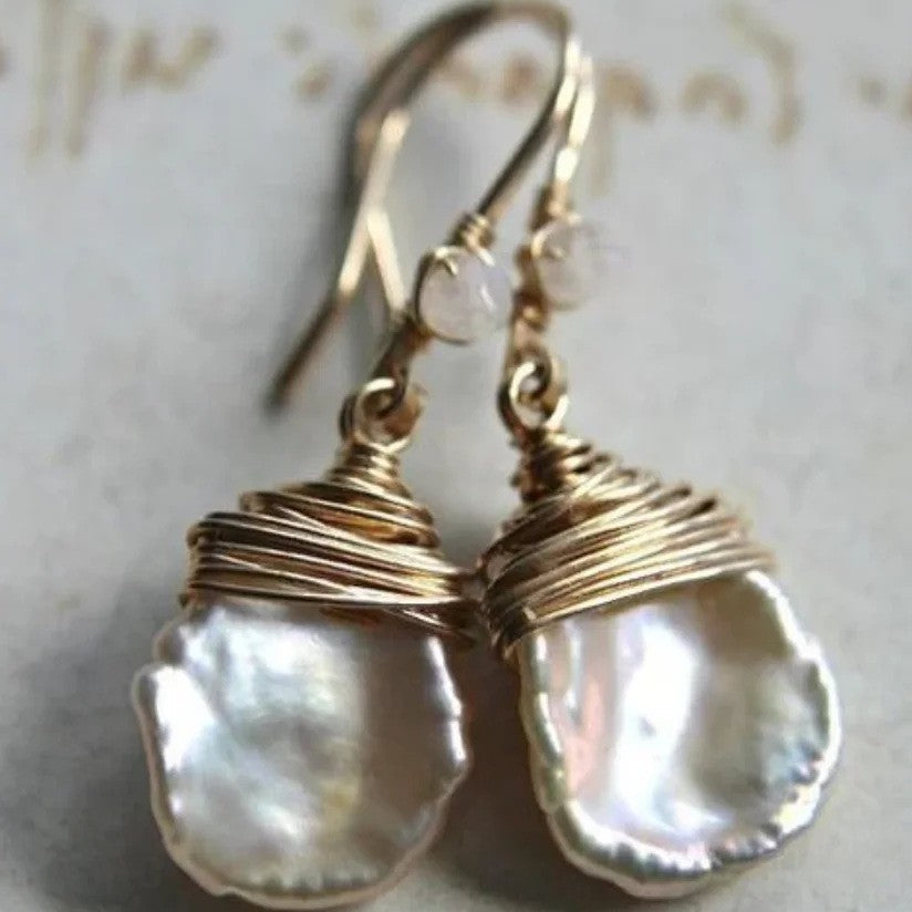 Vintage Handmade Pearl Earring
