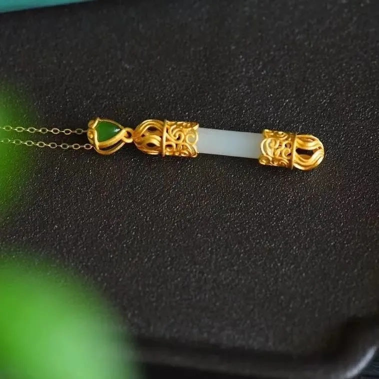 Delicate Artisan Gold Necklace