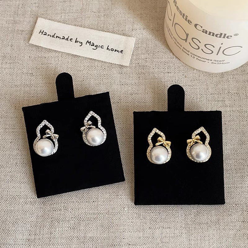 Delicate Artisan Pearl Earring