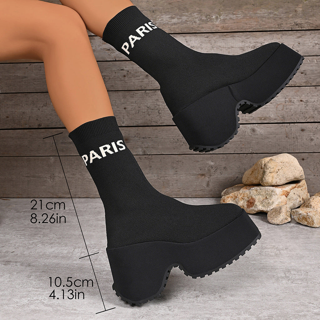Chic Orthopedic Boots with Unique Design