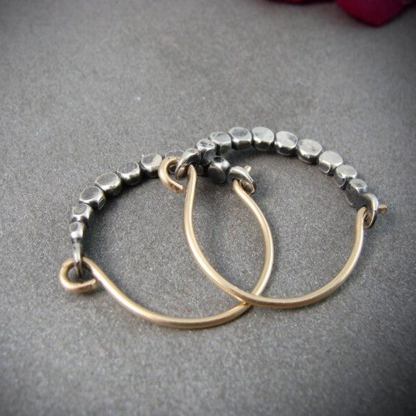 Delicate Artisan Silver Earring