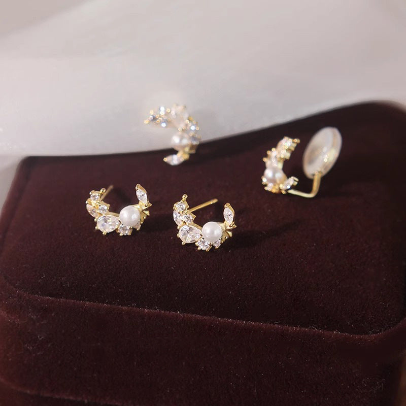 Delicate Artisan Pearl Earring