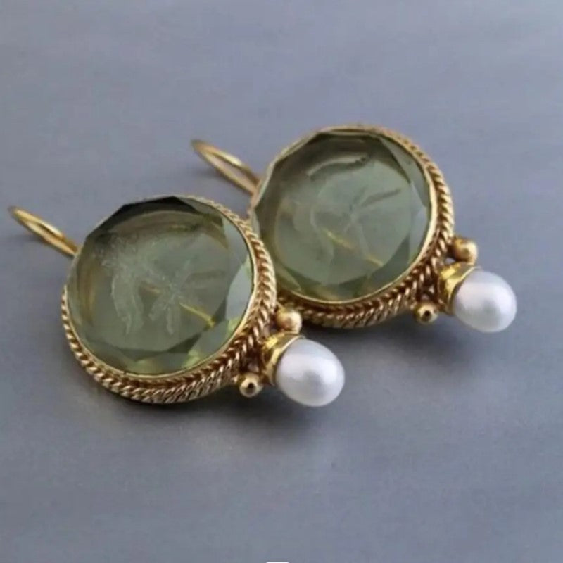 Delicate Artisan Pearl Earring