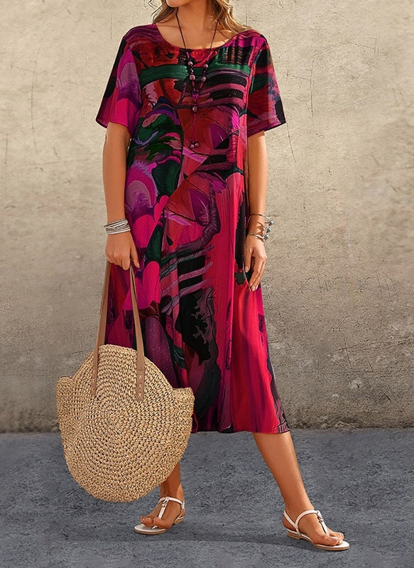 KS | Casual dress with print
